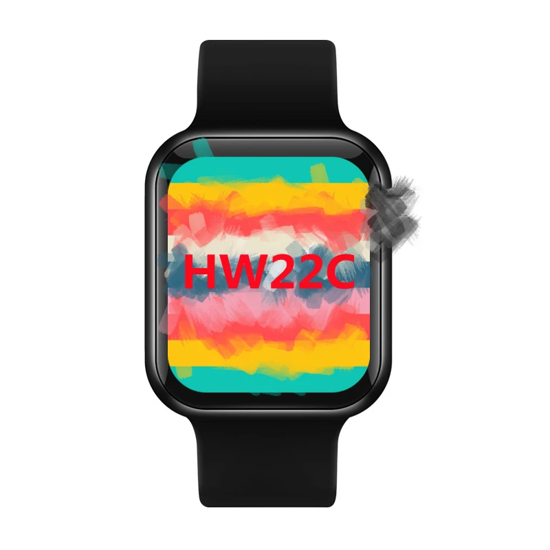 
Hw22 Pro SmartWatch 2021 Reloj Relogio Inteligente Rdfit Hw22 Original Series 6 Square Online Smart Watch With Play 