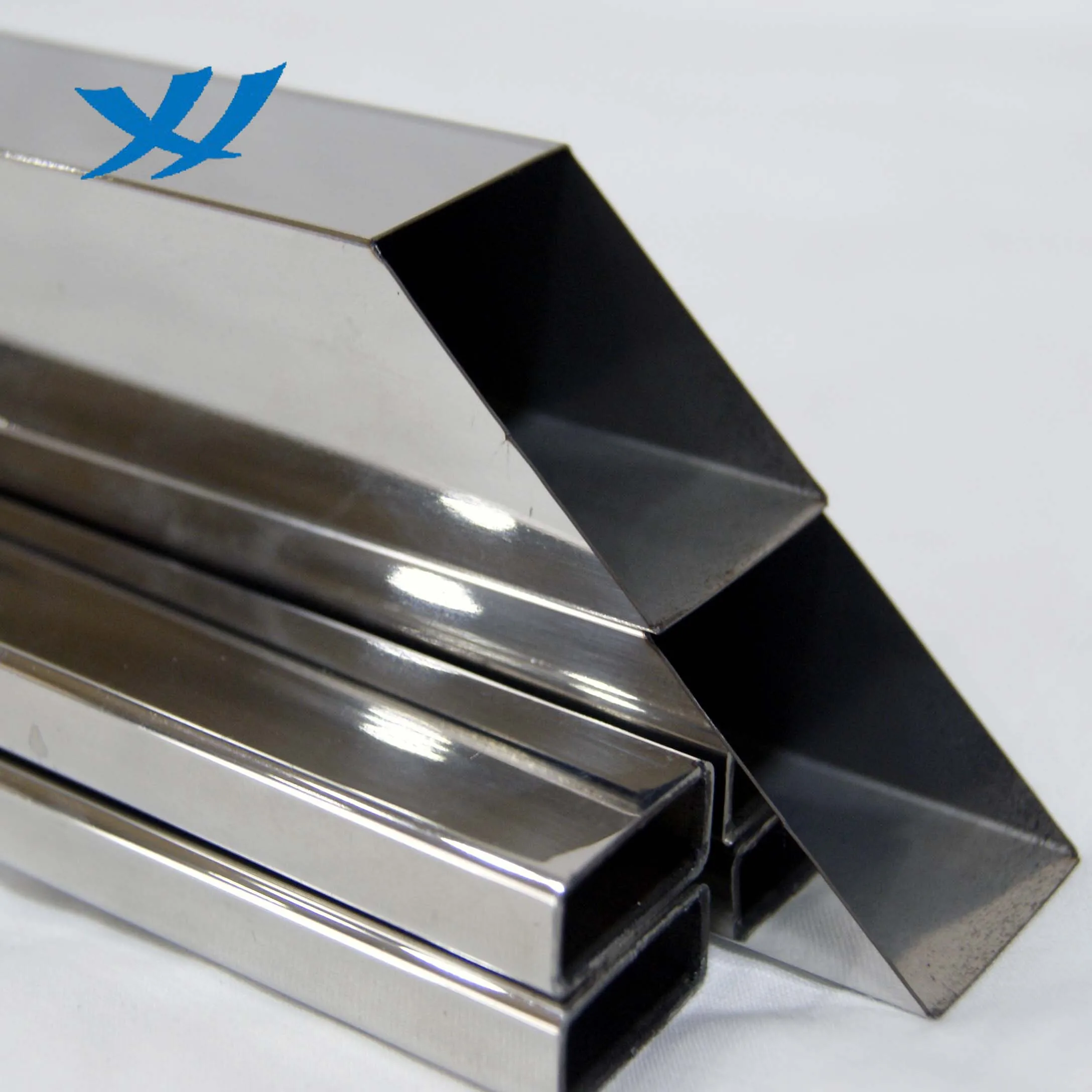Factory direct custom stainless steel square tube 201 304 316 mirror polished decorative rectangular stainless steel tube