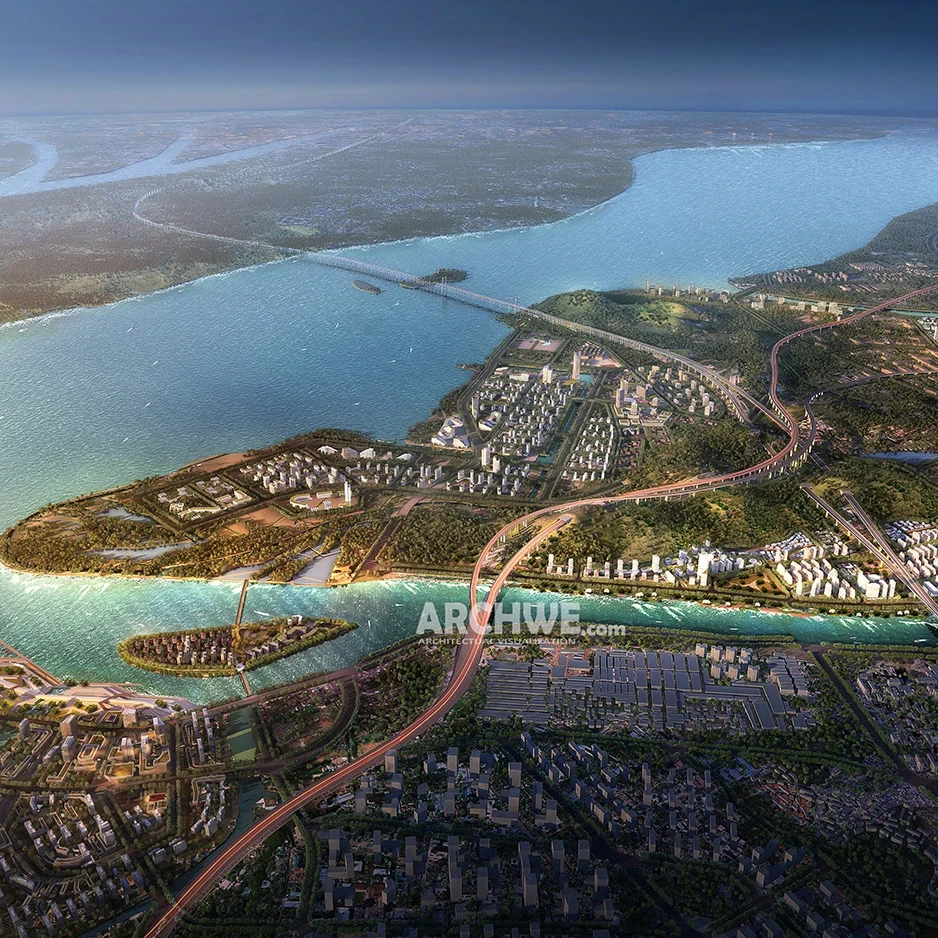 landscape architecture in 3d architectural rendering, also architectural-renderings-commercial, architectural model