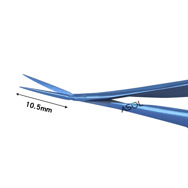 High quality ophthalmic instruments micro surgical scissors vannas capsulotomy scissors