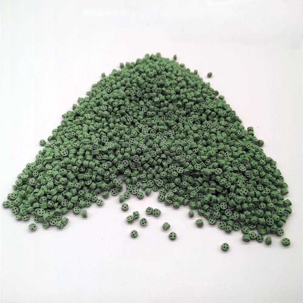 Eco-friendly TPE Rubber Granule Infills Recyclable for Soccer Grass Turf