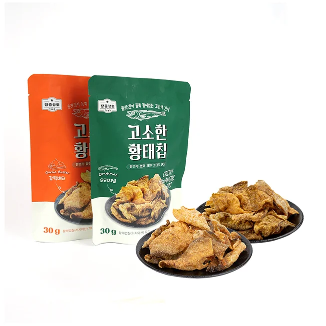Hot Sale The best selling high-quality Korean fried fish biscuit 30g tastes more delicious korean snack