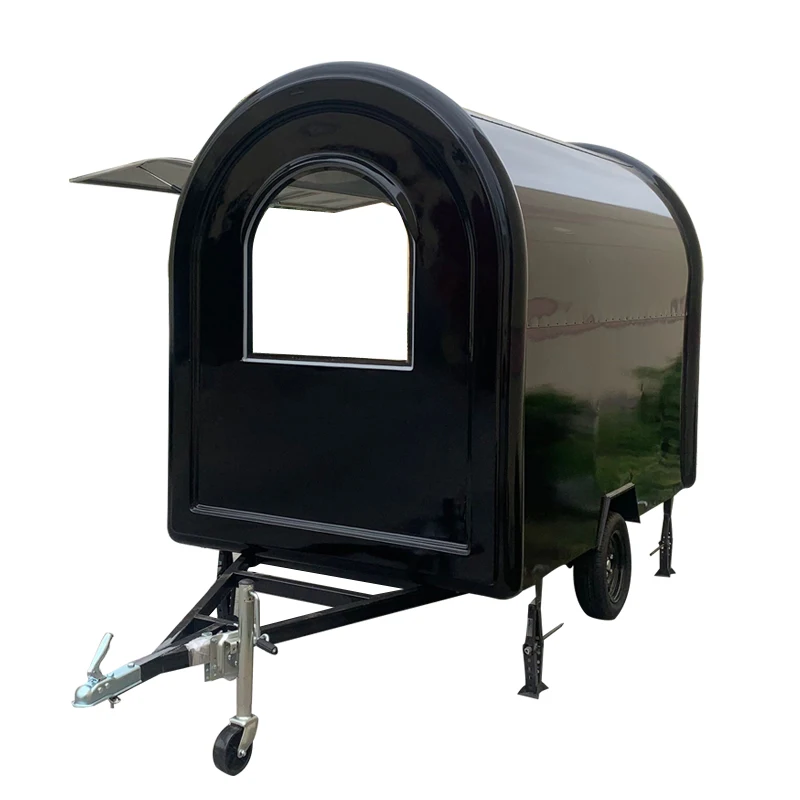 Высококачественный мобильный трейлер для кофе, фургон для мороженого, мобильная Кухонная Тележка, грузовой фургон для продажи еды