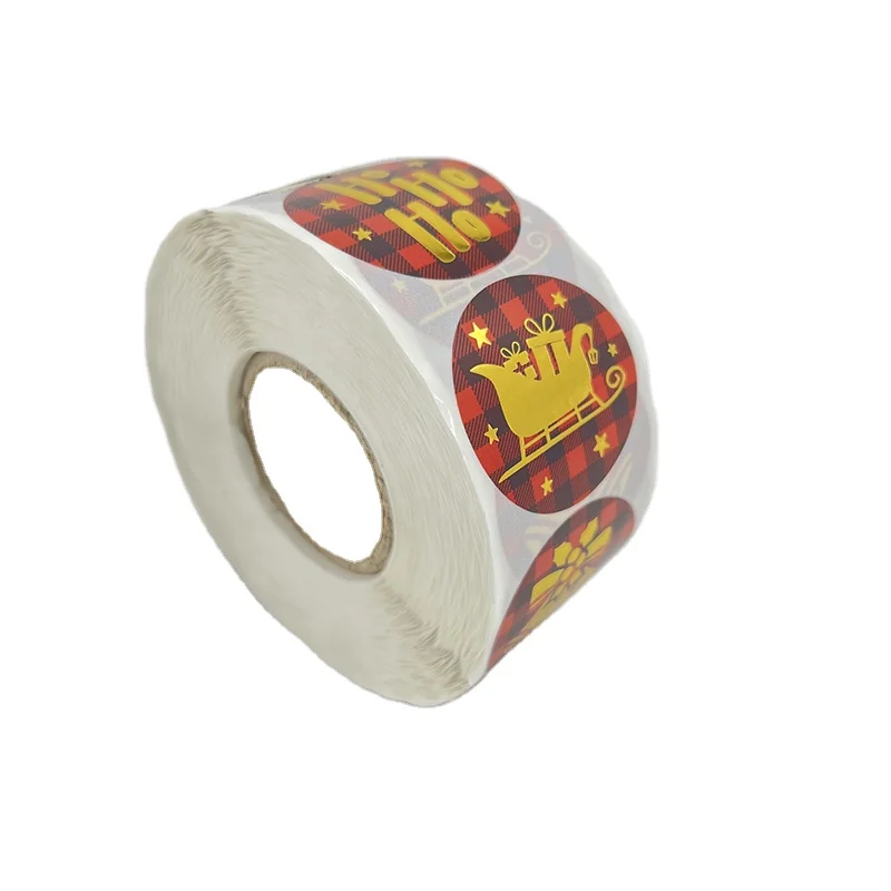 Custom Gold Metallic Sealing Labels Gold Foil Embossing 3D Metal Embossing Stickers