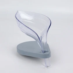 Bathroom Soap Holder Leaf Shape Soap Box Storage Rack Creative Dish Storage Plate Tray Soap Case Bathroom Gadgets