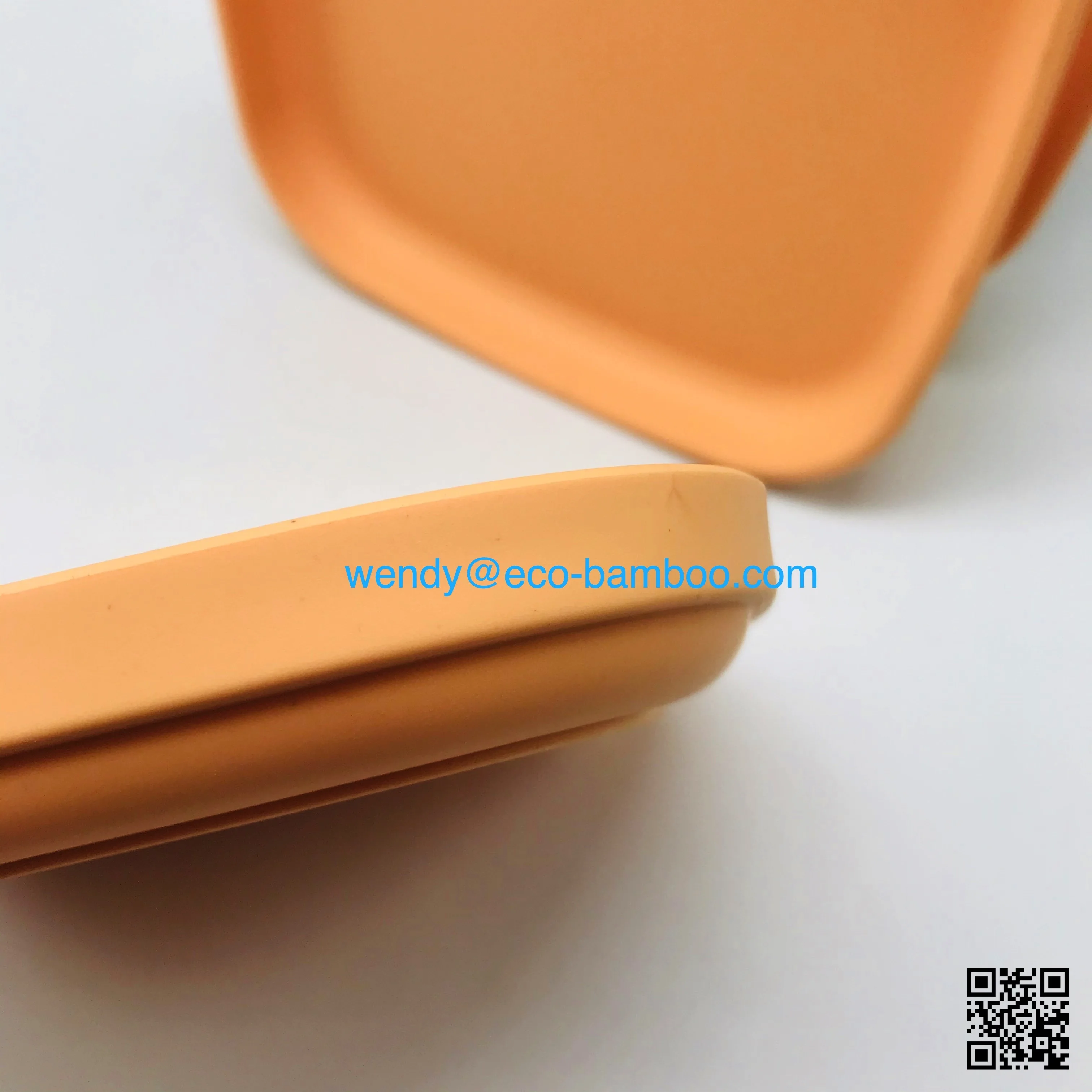 Bamboo fiber Divided Plate for Kids Toddlers Children Baby PLA Dinnerware set BPA Free  plates with dividers