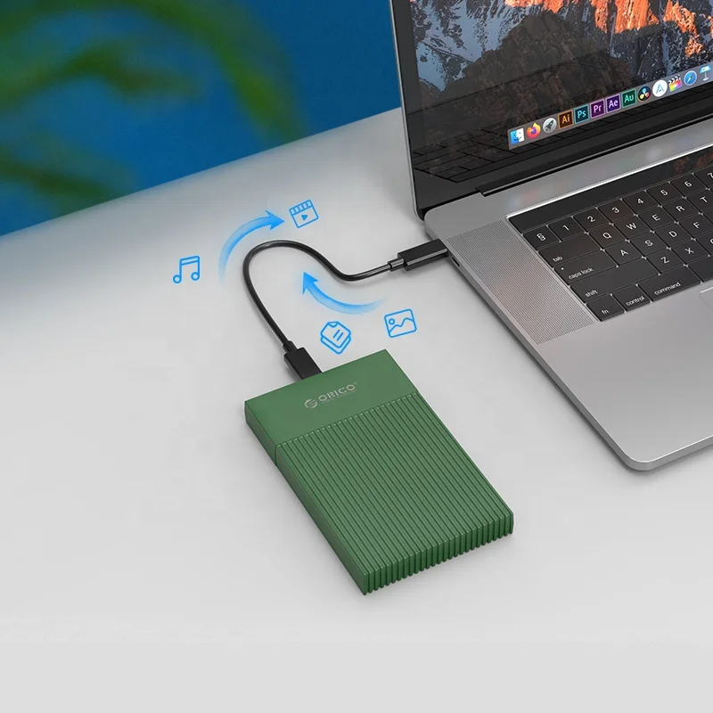  Orico ODM 2 5 дюйма SATA to USB Type C 3 0 не требует применения инструментов 4 ТБ внешний жесткий диск с Гбит/с