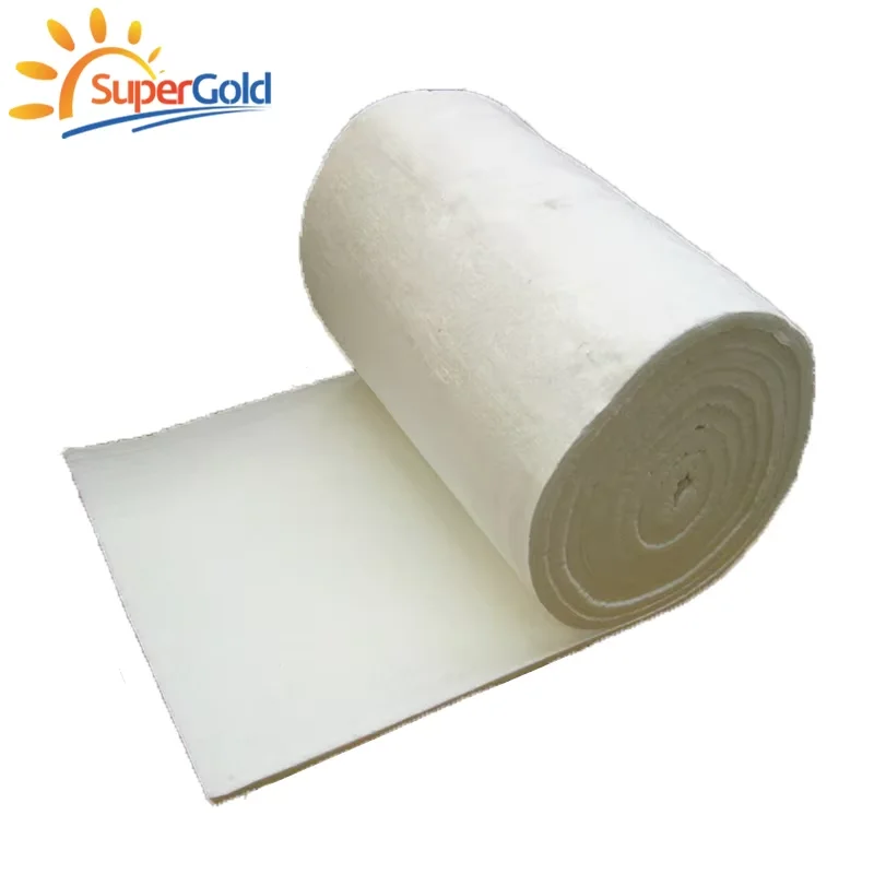 SuperGold Refractory Ceramic Fiber Blanket 1350 Degree Ceramic Fiber Insulation Blanket