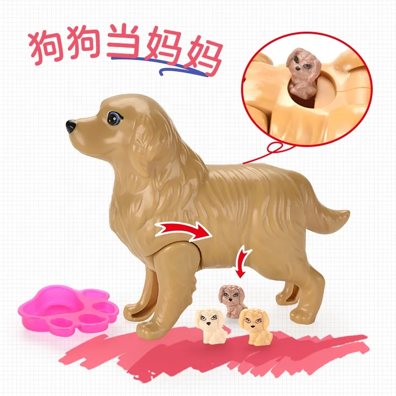 Cute Doll House for Girls Toy 4.5 Inch Travel Doll Toy Bag and Accessory Set Combination Lifelike Baby Doll for Sale