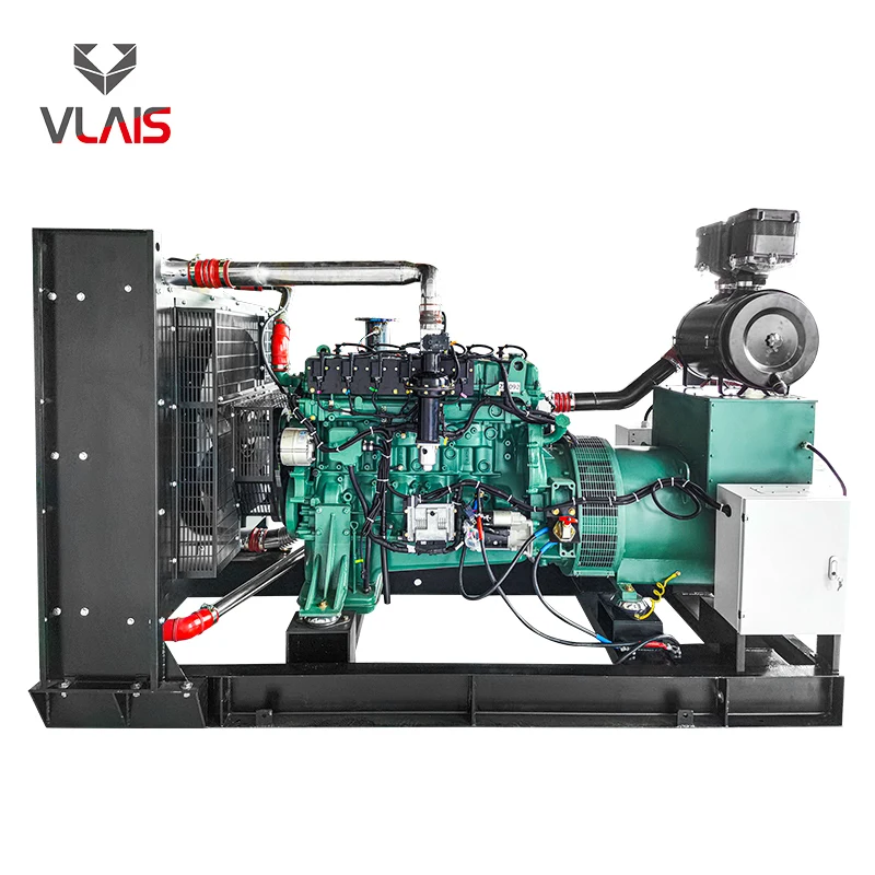 100kw 200kw 300kw 400kw electric combined heat and natural gas turbine power generator with Cummins Engine