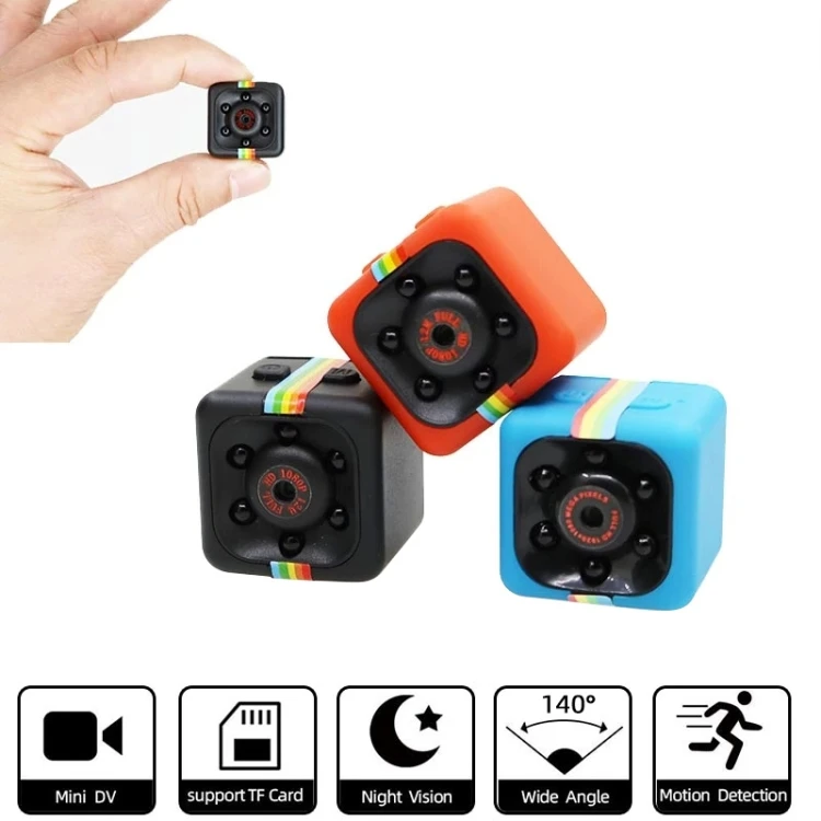 Dropshipping Mini DV HD 1080P 6 LEDs Sport Recorder Camera with