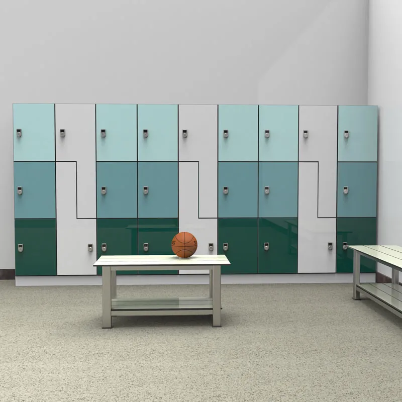 Wholesale Good Price HPL Waterproof Durable Lockers Cabinets With Customized Color