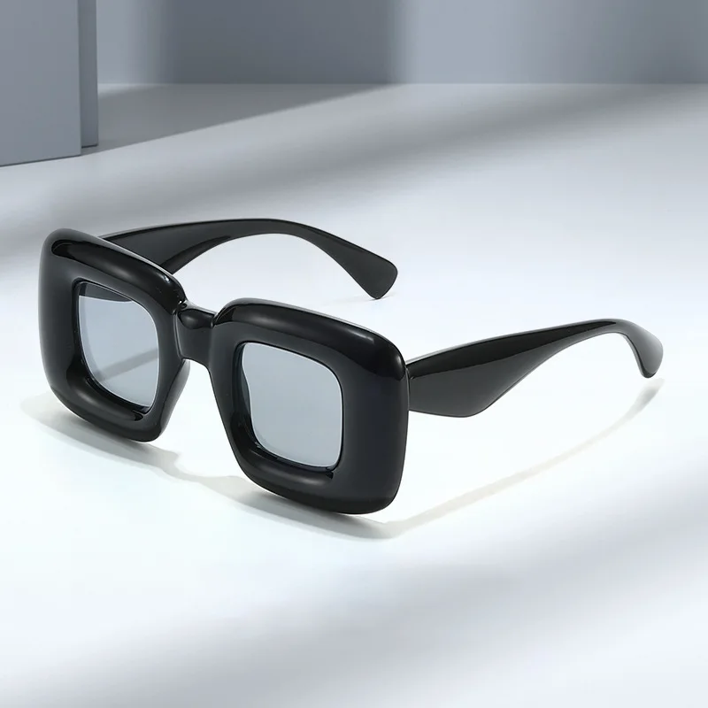 HW 1211Newest Candy Color Retro Y2k Square SunGlasses  Wholesale Ins Style Sun Glasses Thick Women Sunglasses Shades 2023