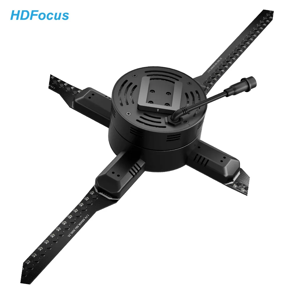 High Bright 2000cd 4k Signs Outdoor Beamer Projector Hd 3d Hologram Fan