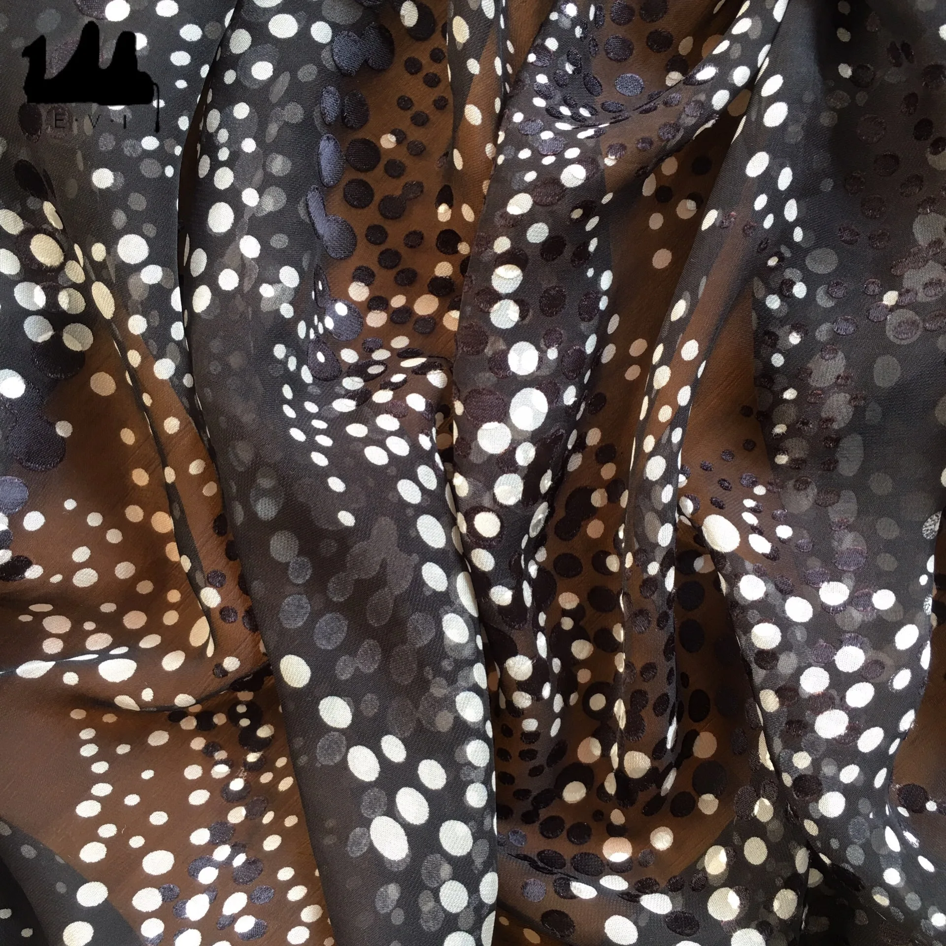 
Silk Viscose Jacquard New design fabric for dresses 