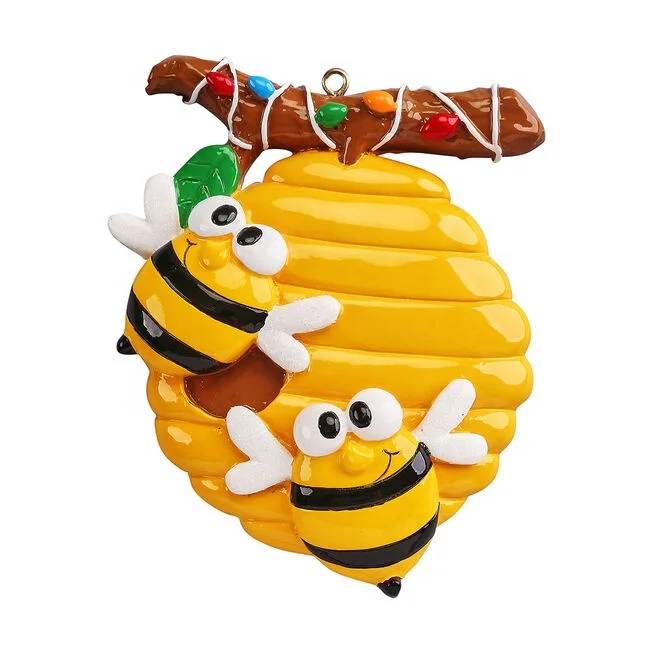 bee christmas ornaments