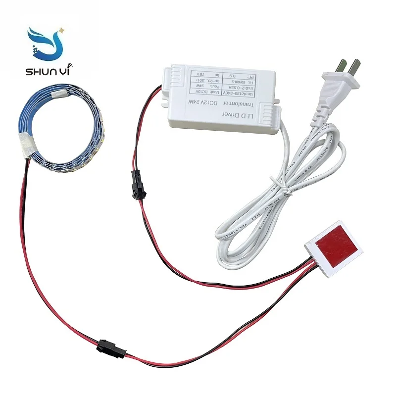 Smart Ultra Thin The Ambry Radar Induction Switch Bathroom Mirror Led  Lamp Touch Sensor Switch