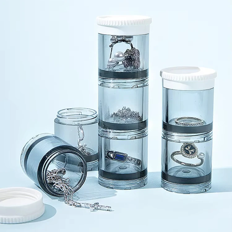 2024 Eco-Friendly Travel Weekly Pill Box Case 7-Day 24 Compartments Organizer Multifunctional Detachable Jewelry Use Tablet Use