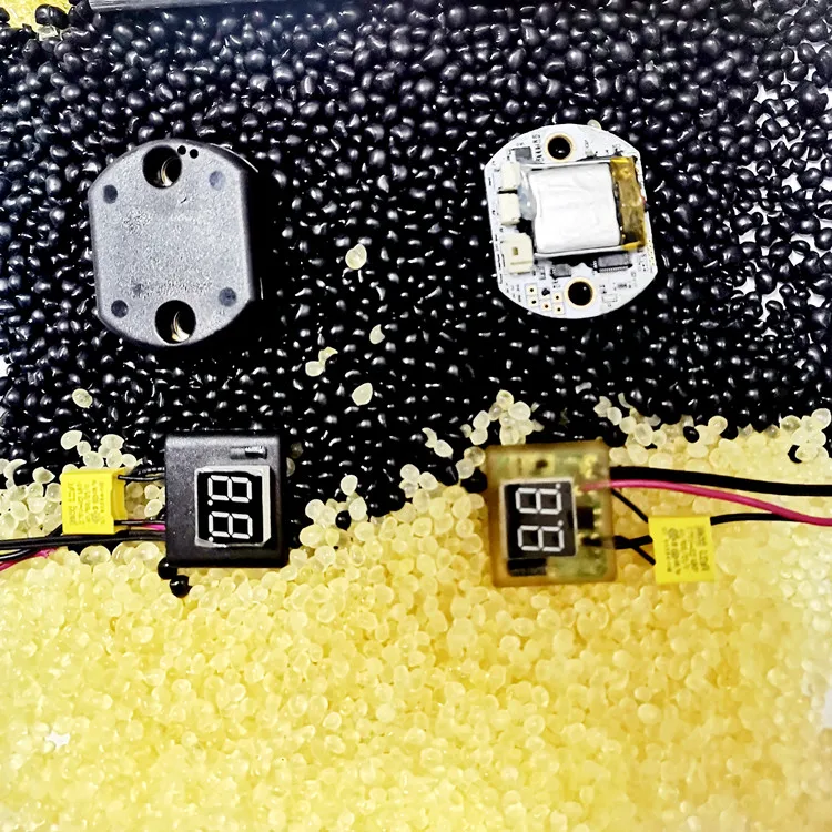 Low pressure injection for multi-purpose microswitch waterproof  injection molding