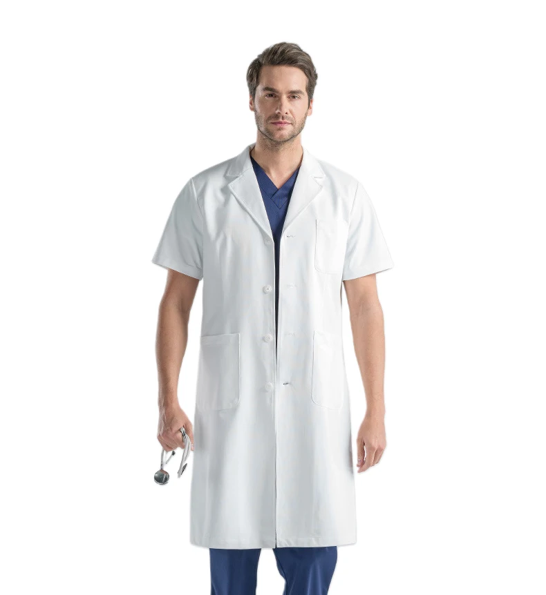 
2021 custom logo breathable uniformes clinicos White long sleeve short sleeve scrubs men women doctor uniform hospital uniforms 
