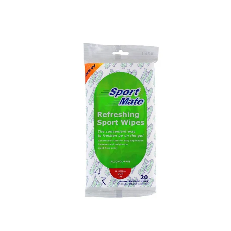 Refreshing Mint cool and Engeries Sports wet wipes fitness wipes gym wipes