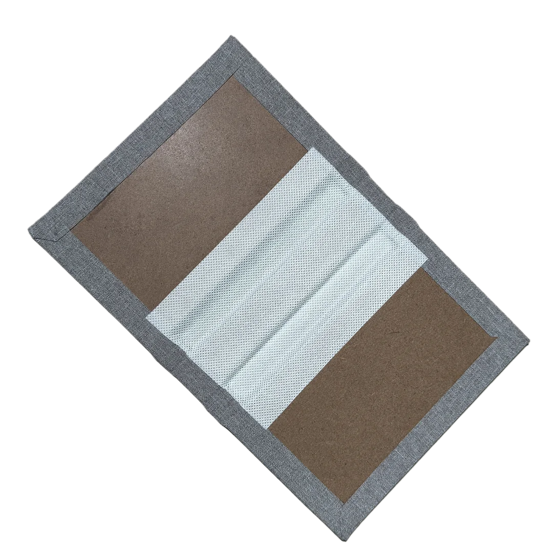 factory custom Linen velvet fabric leather hard rigid wood board wedding photo  book album cover