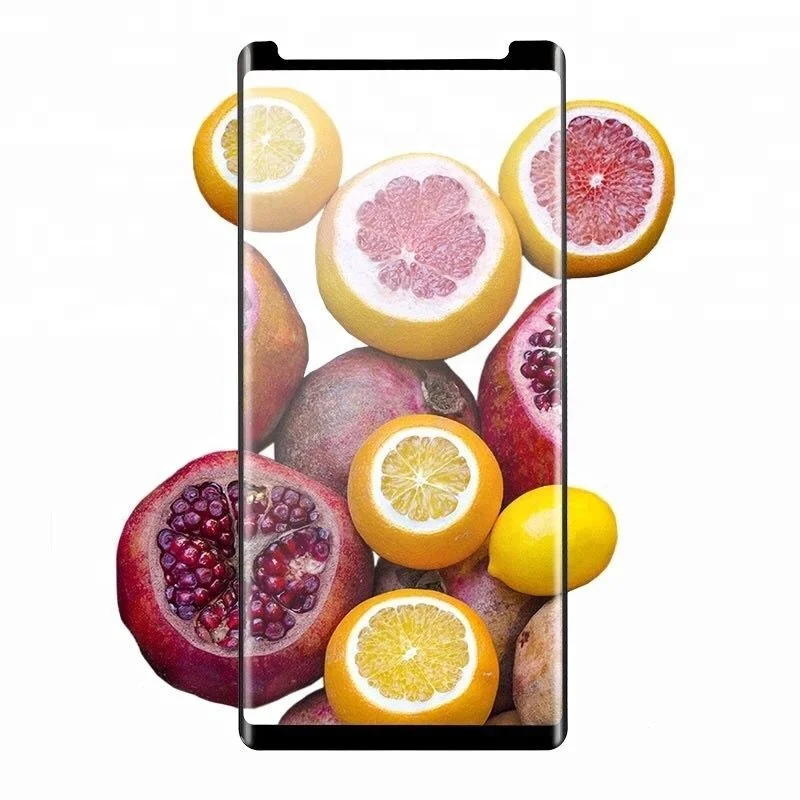 100% Полный покрытый протектор экрана закаленного стекла для Samsung S8 S8 + S9 S9 + Note8