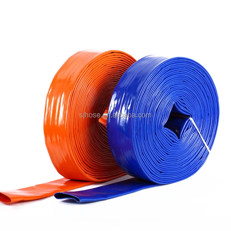 Agricultural Sprinkler Drip Irrigation Pipe PVC Layflat Lay Flat Water Discharge Pump Hose