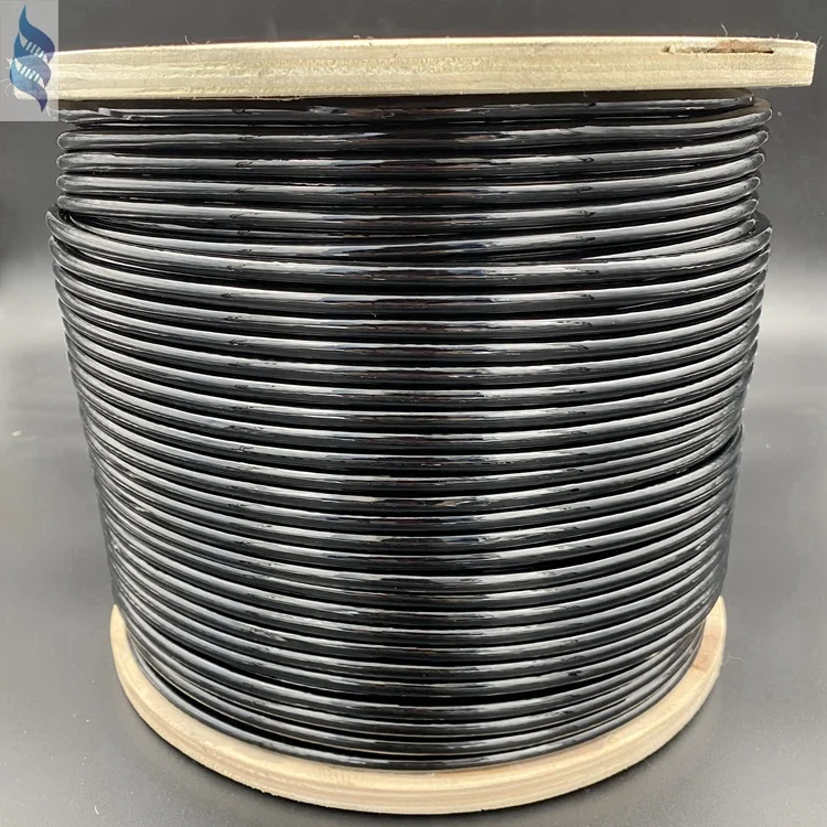 High Fatigue Performance TPU Coated GYM Cable Fitness Equipment Steel Wire Rope 6*19+8*7+1*19-4.0-6.0mm