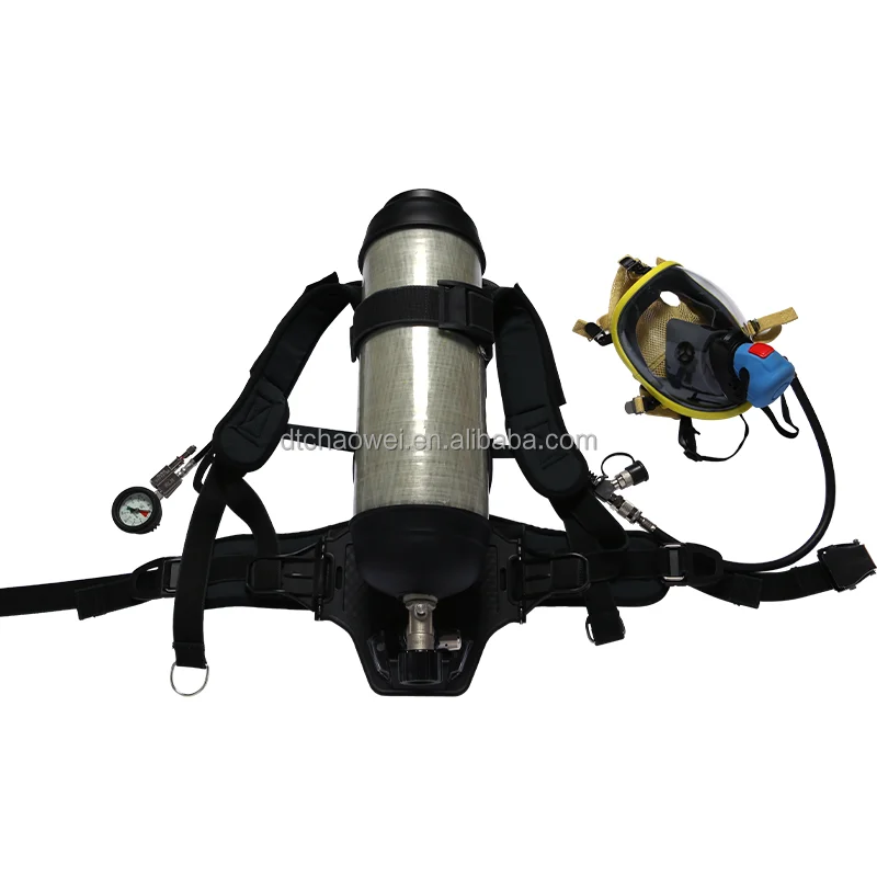 Factory Direct Sale 60min Firefighting Equipment Self Contained Breathing Apparatus with 6.8L Cylinder