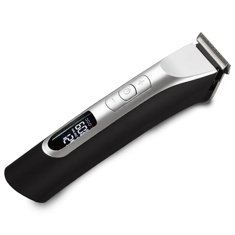 Best led display electric washable hair trimmer cheap hair clipper rechargeable electric razor barber for man