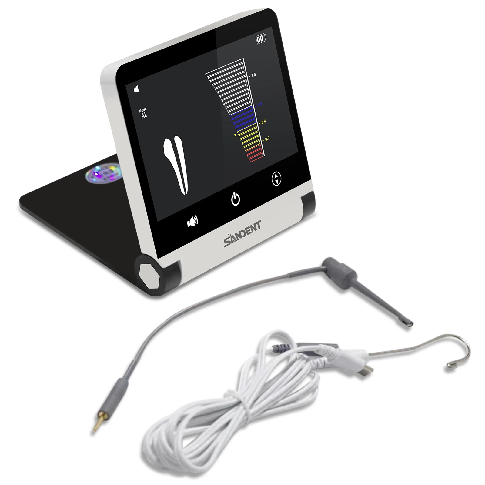 Dental Endodontic Mini Apex Locator Dentist LCD Screen Root Canal Measuring Instrument