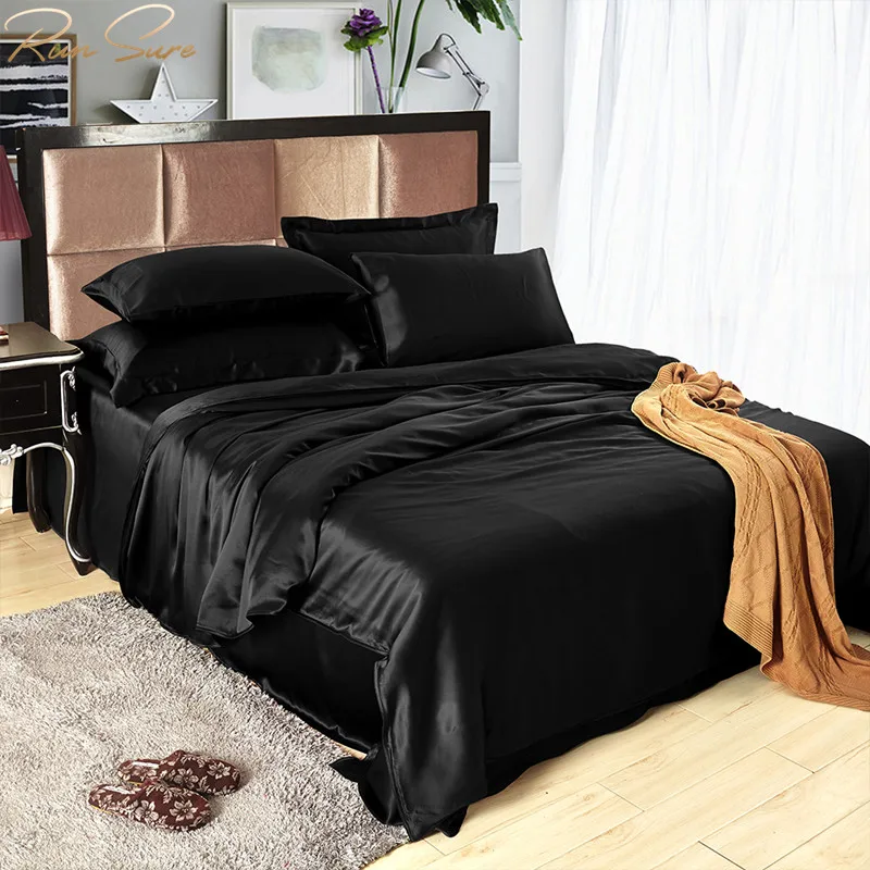 
100 silk bed cloth quilt sheet sets 8 pcs comforter set real mulberry silk bedding set bedspread 