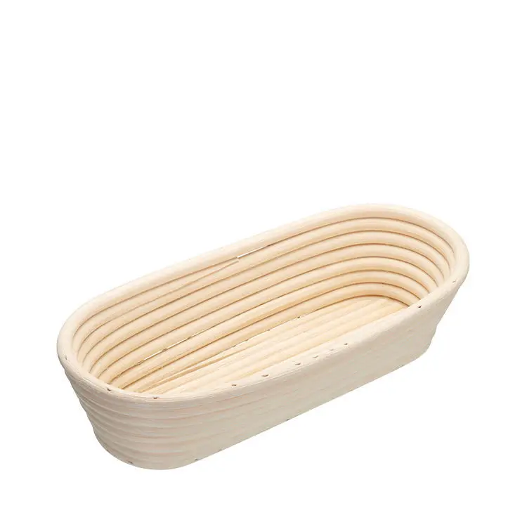 Various Shapes Fermentation Rattan Basket Country Bread Baguette Dough Banneton Brotform Proofing Proving Baskets