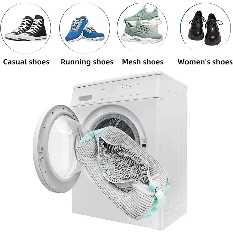 Современная большая корзина из полиэстера с логотипом под заказ для домашнего использования сумки стирки обуви хранения одежды грязная одежда хлопковая сетка