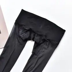 WA223 2D Summer Black Gray Nude Coffee Oil Shiny Tights Ultra Thin Transparent Tight Seamless Women Sexy Pantyhose