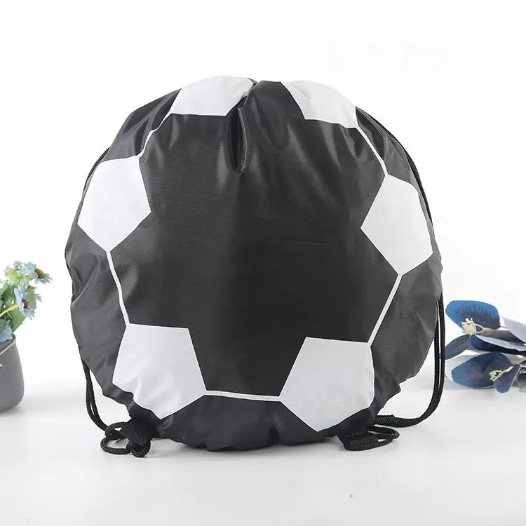 Promotional Custom Waterproof Gym Draw String Polyester Bags Sport Nylon Backpack Drawstring Bag