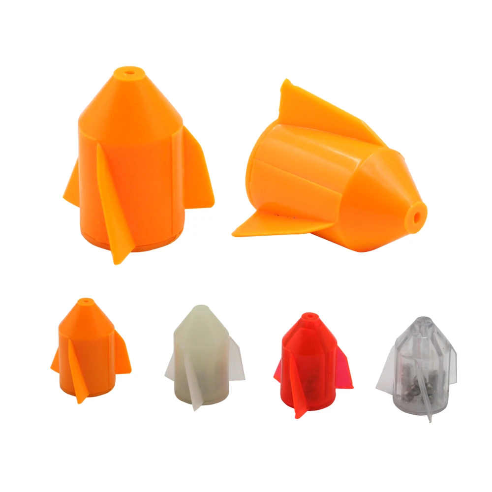 
China wholesale Plastic Fishing Lure Baits rigger turbo Rattles fishing rig rattle making sound noise rattles 