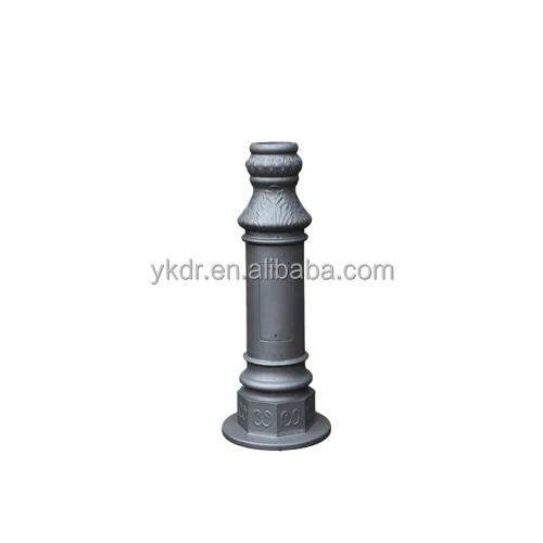 permanent mold casting China casting manufacture supply high quality cast aluminum bollard as drawings