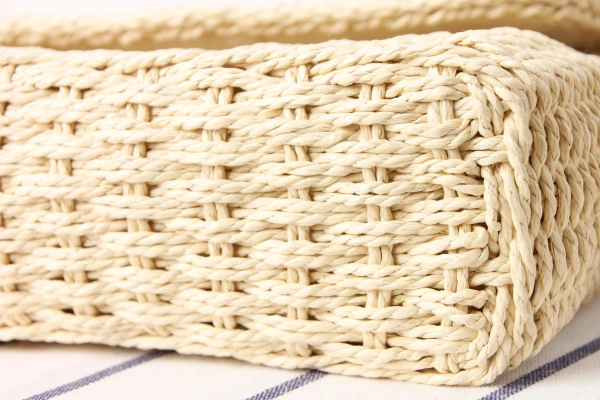 2024 Straw Clutch Purse For Women Woven Rattan Bag Crossbody Wallet Handbags Shoulder Tote Bags for Summer