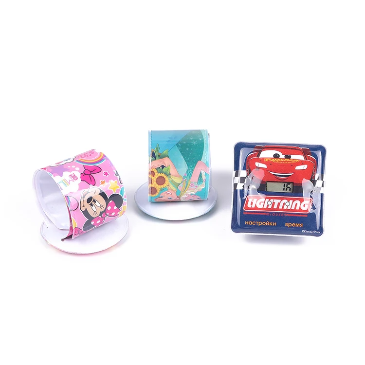 Beian Wholesale New Slap Band On PVC Cute Cartoon Wrist Watch
