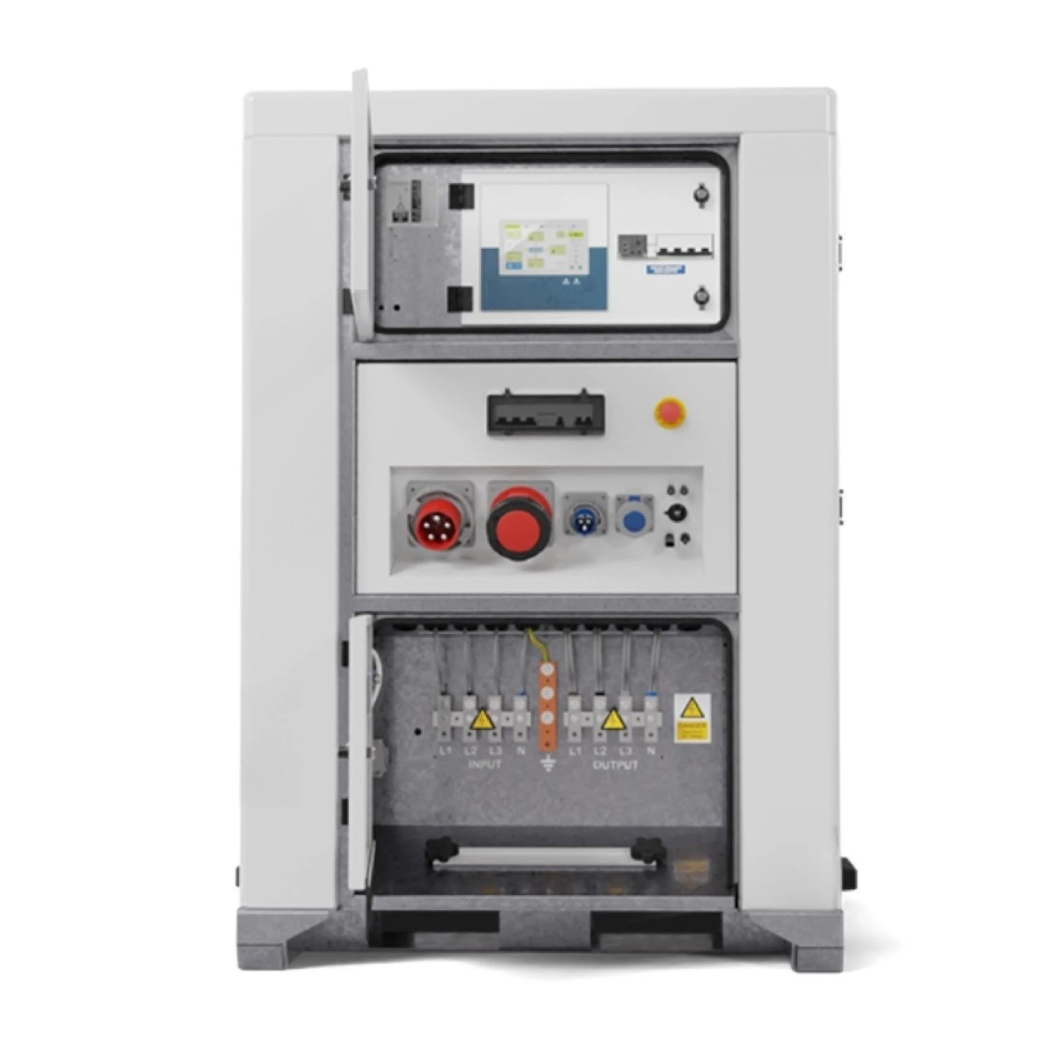 All in One Industrial Portable Battery Power Generator Mobile Energy Storage System with Solar Input