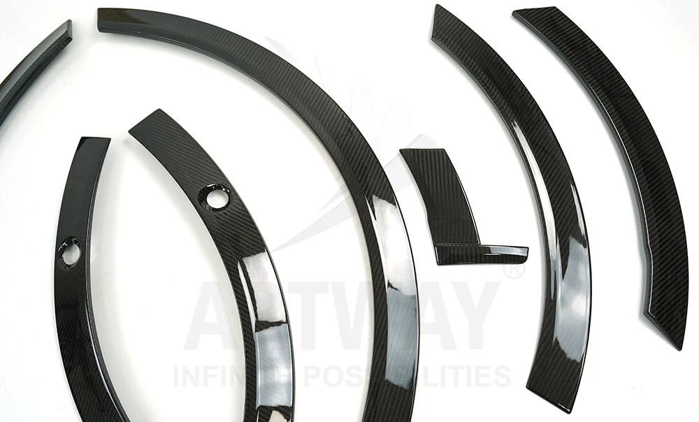 Car exterior accessories Carbon Fiber material wheel arch For Range Rover Sport 2023+