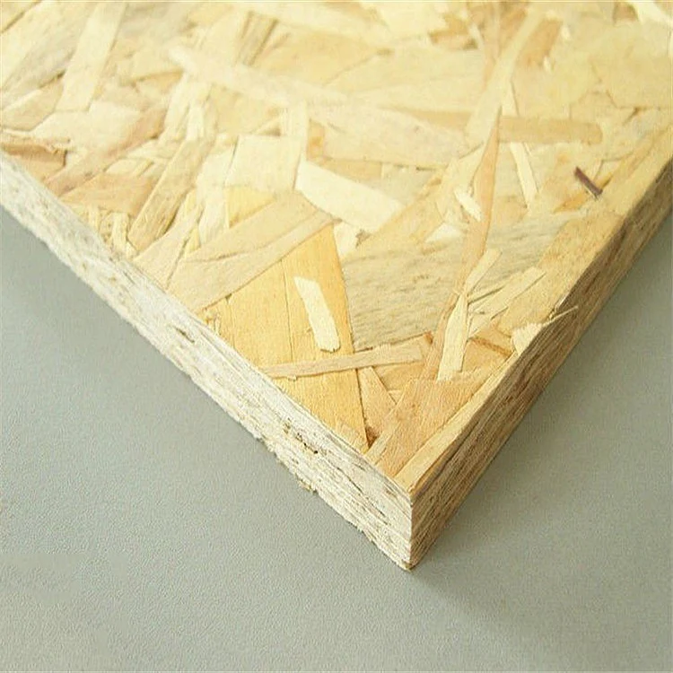 
E1 Grade Fireproof Aluminium Backing Veneer Faced OSB Board Wood Wall Panels In 1220*2440 
