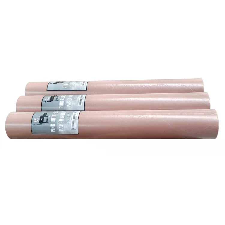 Food Grade Pink Butcher Paper Roll for Smoking Meat Peach Wrapping Paper 24 inches by 175 feet