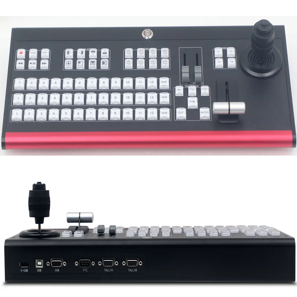 1500HD New Design live production Switcher video live stream Broadcast Studio Vmix Switcher Panel with the lowest price