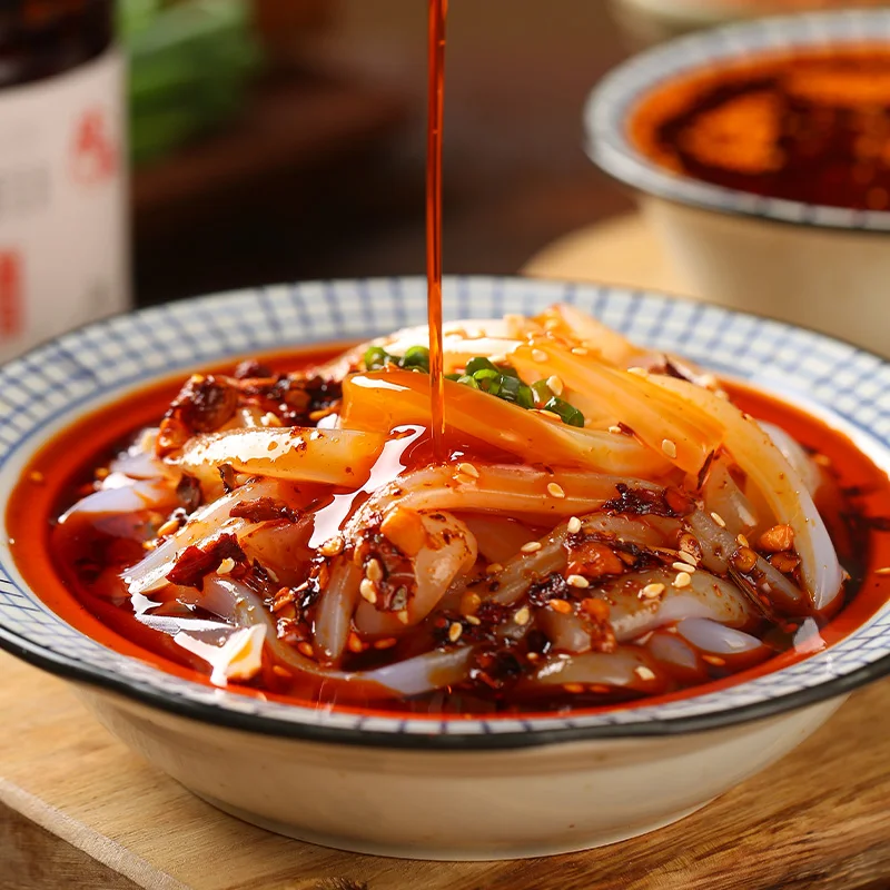 Масло Чили Sichuan Специальное горячее острые растительное масло соус с чили Прямая поставка завода для