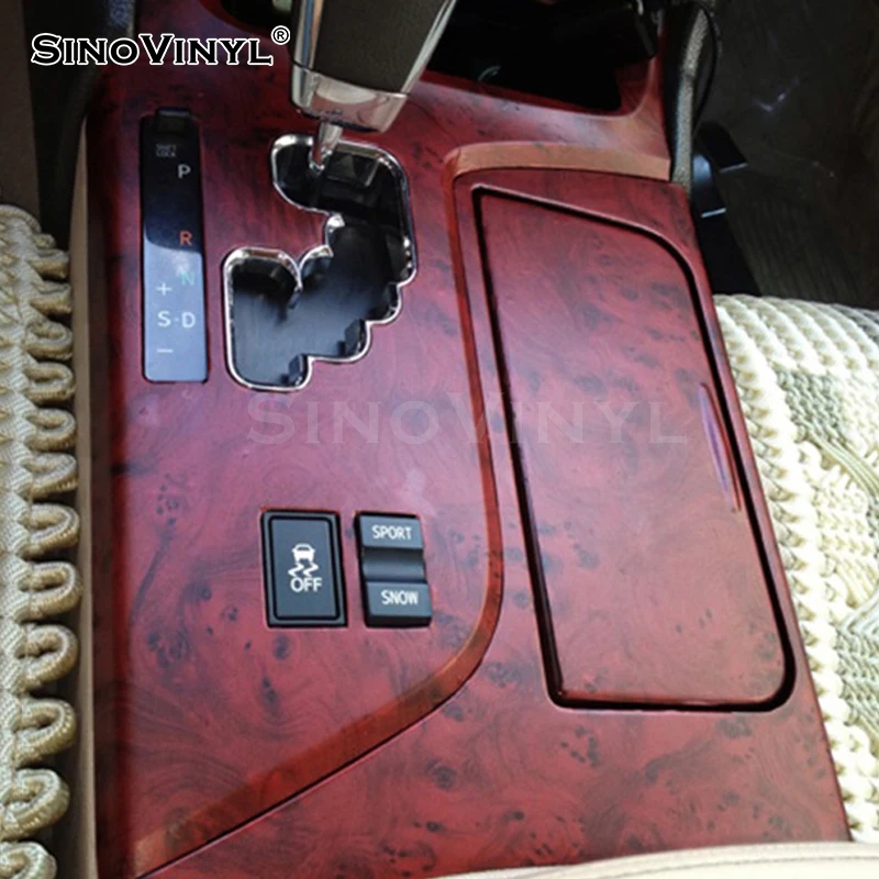 Car Wrapping Design PVC Wooden Grain Texture Auto Decoration Vinyl Film