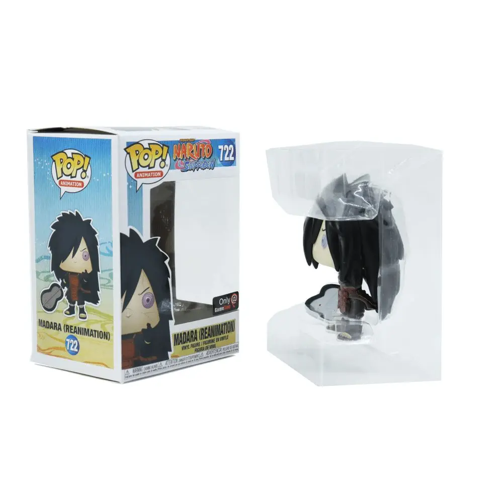 Clear Plastic 0.5mm Acid Free Foldable Funko Pop Box Protector Case Auto Bottom PVC Plastic Funko Pop Toy Packaging Case