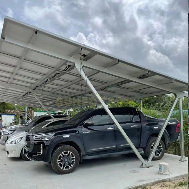 Waterproof carport solar mounting system frame panel installation solar mount aluminum solar panel carport